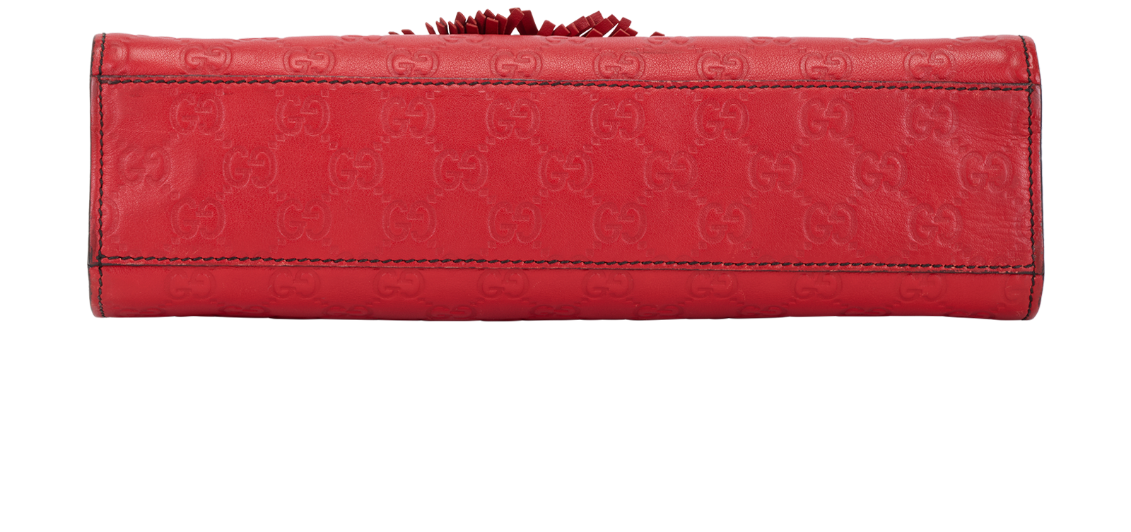 Medium Emily, &pound;650, Handbags, Red, Leather, Top view
